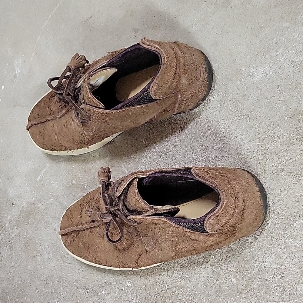 Vismim Archieve Brown Leather Casual Mocassin Sneakers - Picture 3 of 6